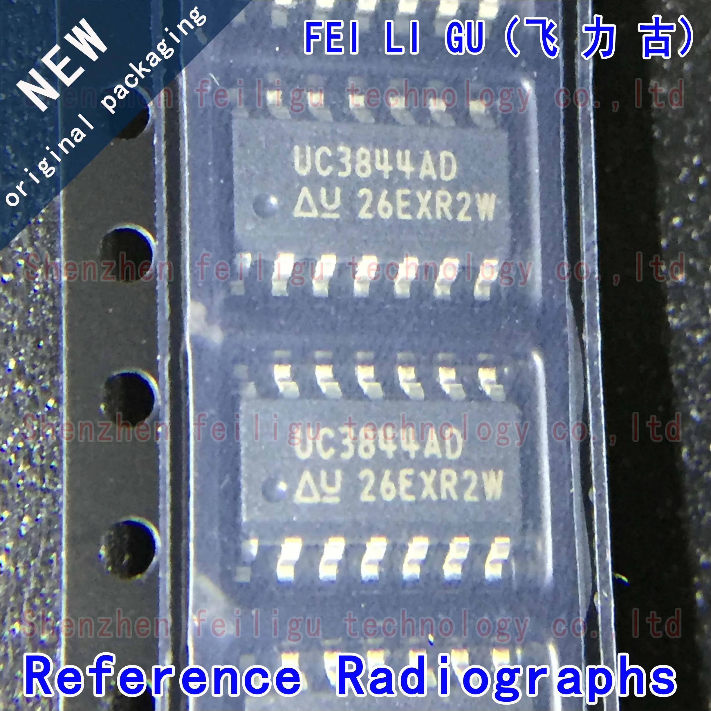 

5~50PCS 100% New Original UC3844ADTR UC3844AD UC3844 Package:SOP14 Current Mode PWM Controller Chip