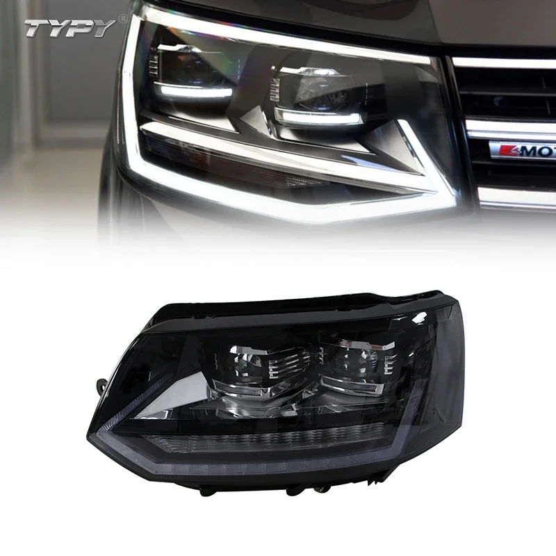 

Factory Wholesales Front Car Lamp Full Led Head Light 2011 2012 2013 2014 2015 Headlights For Caravelle T5