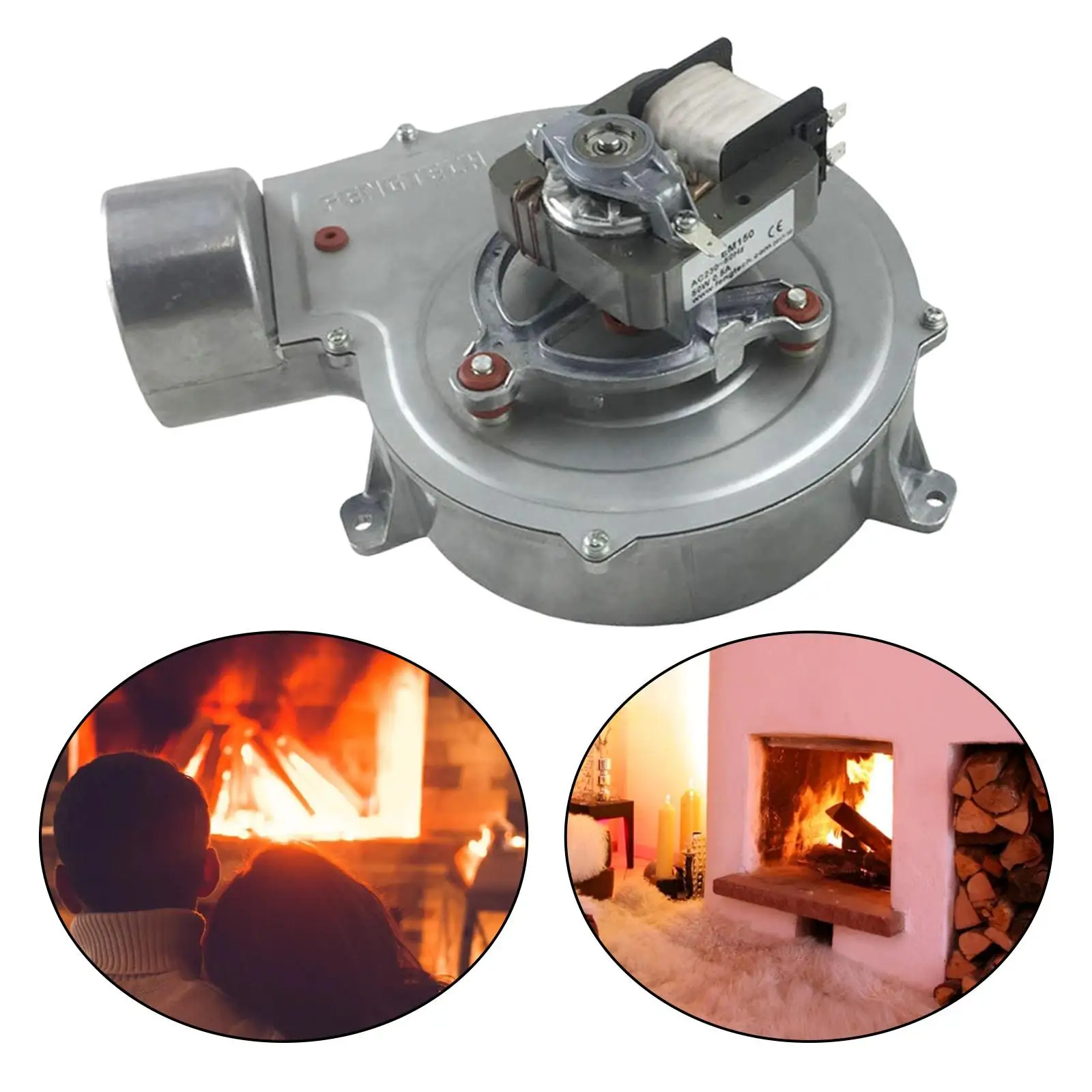 

Centrifugal Furnace Blower Inducer 100-240V Ventilation Fan Low Noise