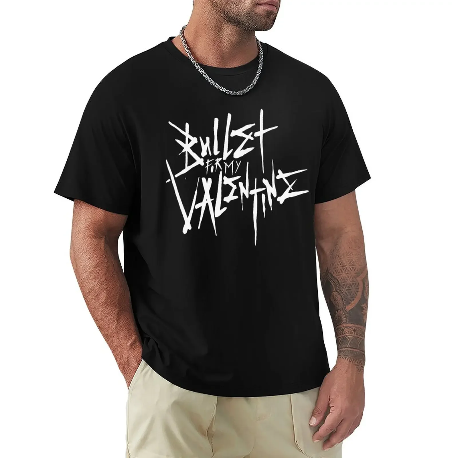 

HD Music Bullet-For-My-Valentine Video T-Shirt Aesthetic clothing summer top kawaii clothes T-shirt men