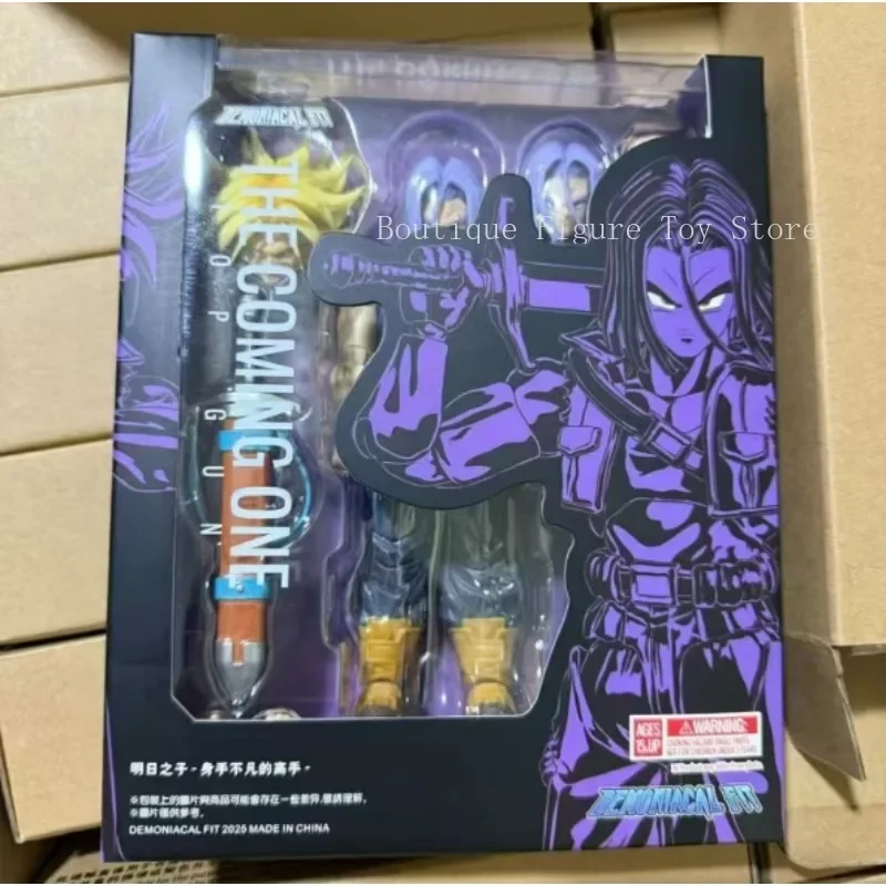 

В наличии Demoniacal Fit Dragon Ball Z SHF Super Saiyan Trunks The Boy From The Future Son of Tomorrow Фигурка Модель Игрушки