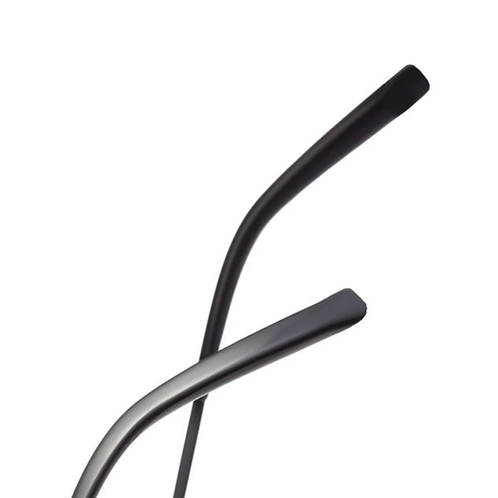 Lunettes de myopie à demi-jante pour les affaires, unisexe, monture en métal, lunettes de qualité, FS99