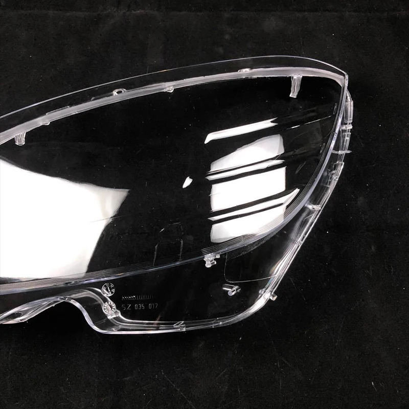 For Mercedes-Benz C Class W204 2007-2010 C180 C200 C220 C250 C280 Car Headlight Shell Transparent Lampshade Cover Headlamp Glas