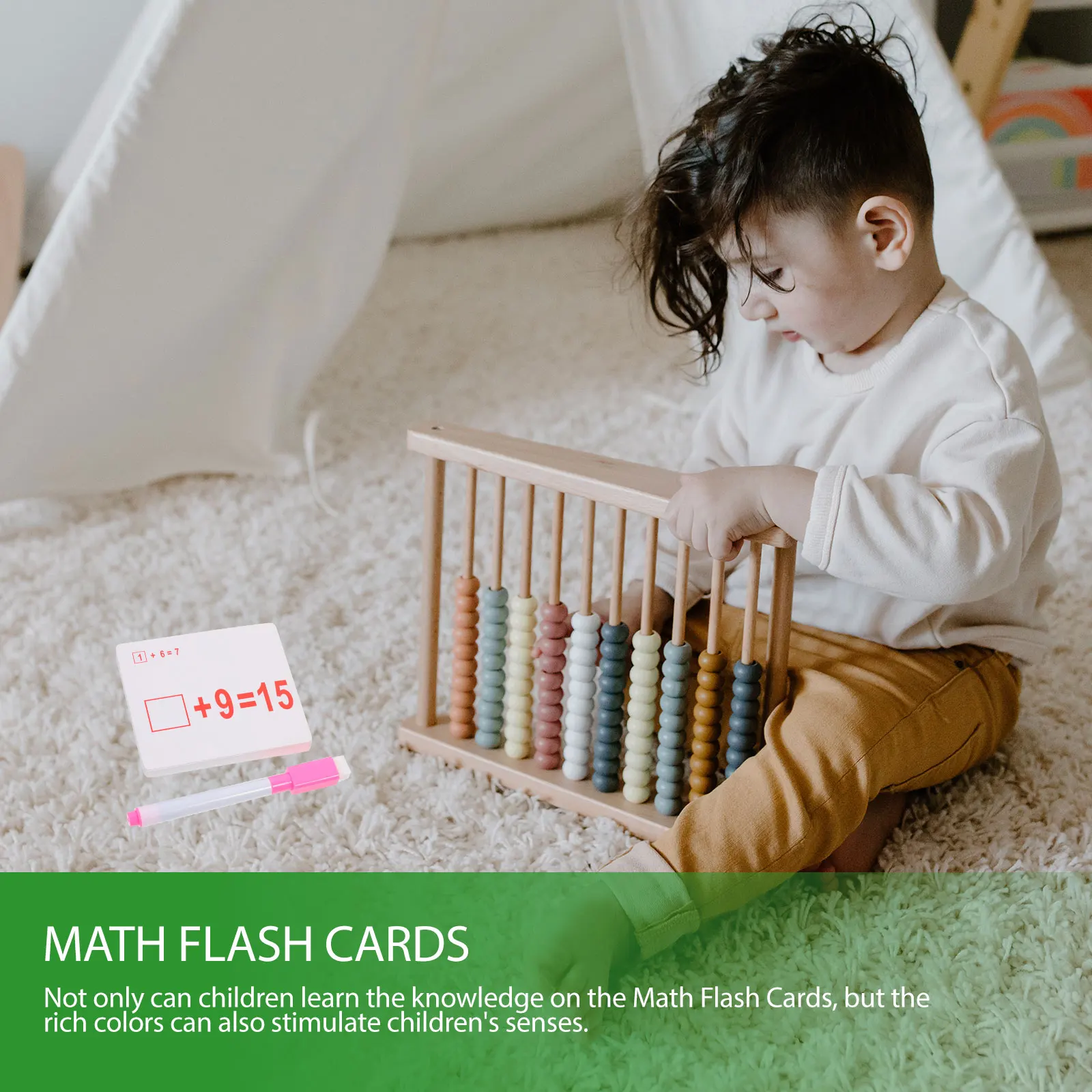 2 set di schede flash aritmetiche per studiare la matematica pratica giocattolo gioco carta apprendimento bambino