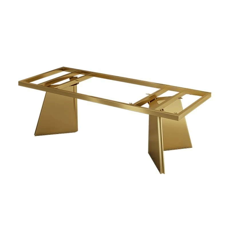 

Light luxury marble table legs bracket luxury stone table legs stainless steel dining table