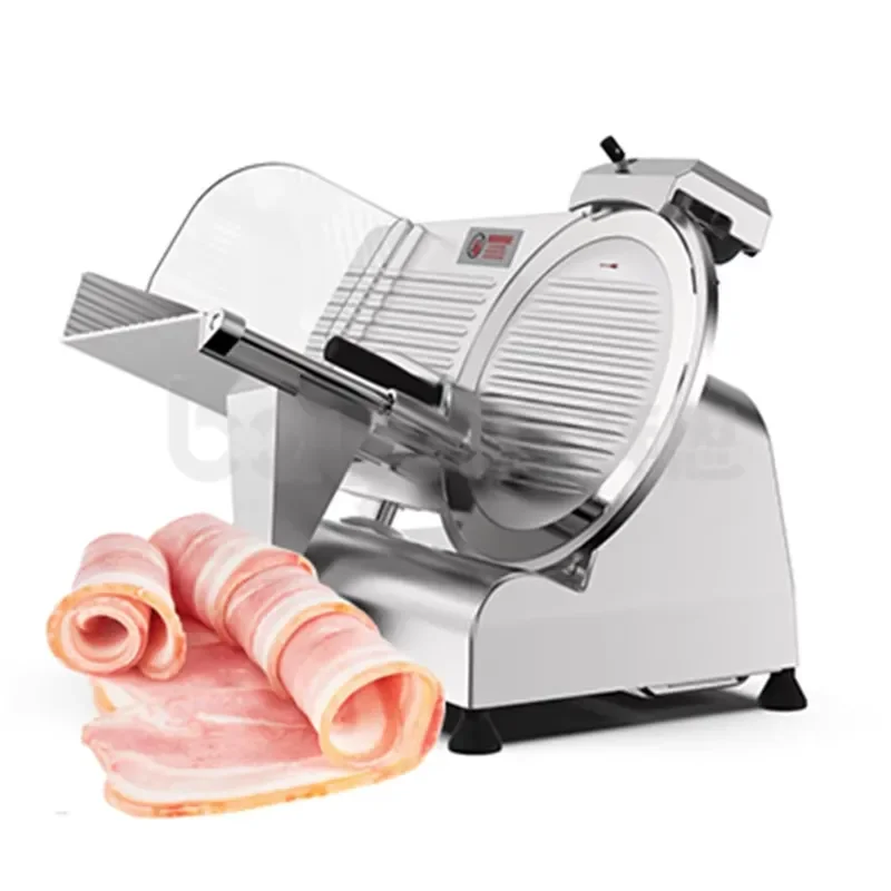 Factory Direct 8inch/10inch/12inch Electric Meat Slicer New Semi-Automatic Frozen Ham Cheese Cutting Machine 220v Used