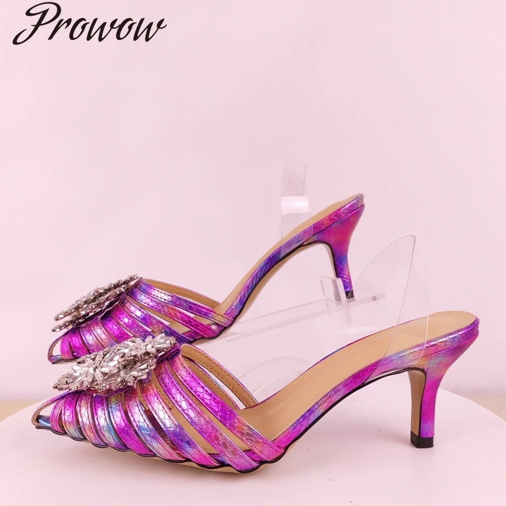 

Модные женские тапочки с острым носком и стразами, Zapatos Mujer