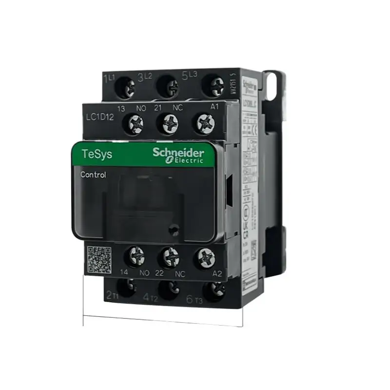 Schneider New black version  AC Three-pole contactor 3P LC1D09 LC1D12 LC1D18  B7C F7C Q7C M7C 24V 110V 220V 380V