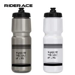 RIDERACE-Garrafa De Água De Bicicleta, Plástico, Exterior, Corrida, Escalada, Sports Squeeze Mug, Chaleira De Ciclismo, Copo De Bicicleta Portátil, 710ml, PP5