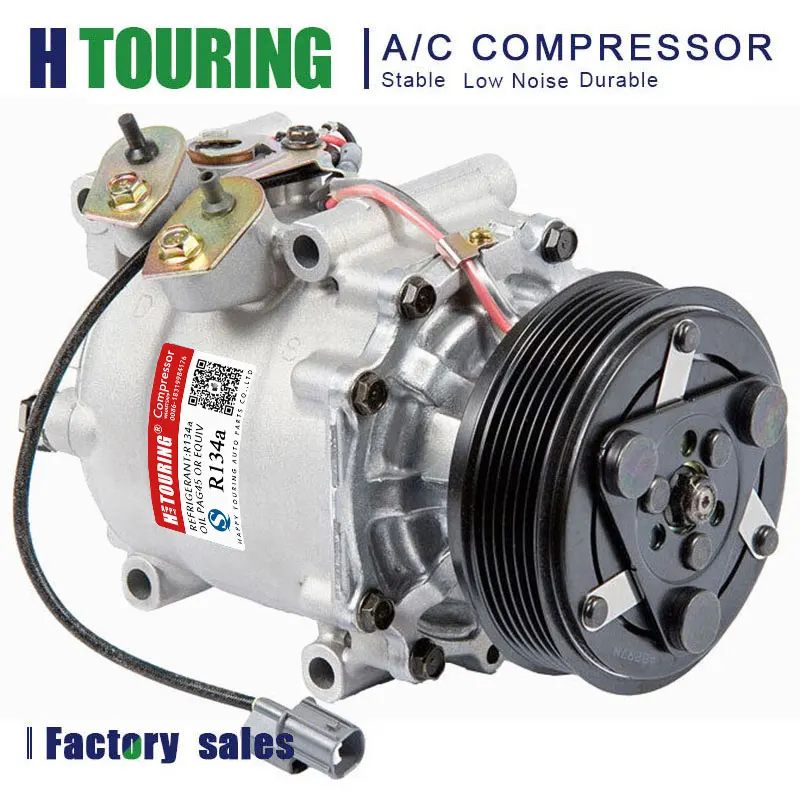 For 1997 1999 1998 2000 2001 Honda Prelude 2.2L 4 Cyl TRA090 CAR AC A/C Compressor 37691ZR 471-1186 155772 151978 0233412 33412