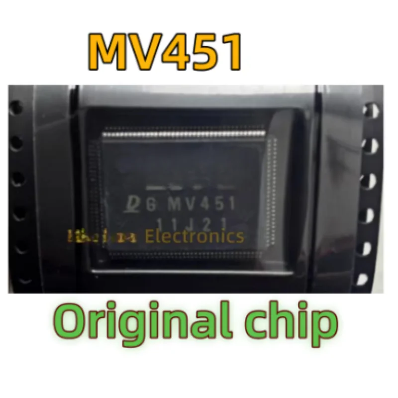1PCS MV451 LQFP-124 IC NEW ORIGINAL CHIP MV451 Denso Automotive Computer Board Oxygen Sensor IC Chip