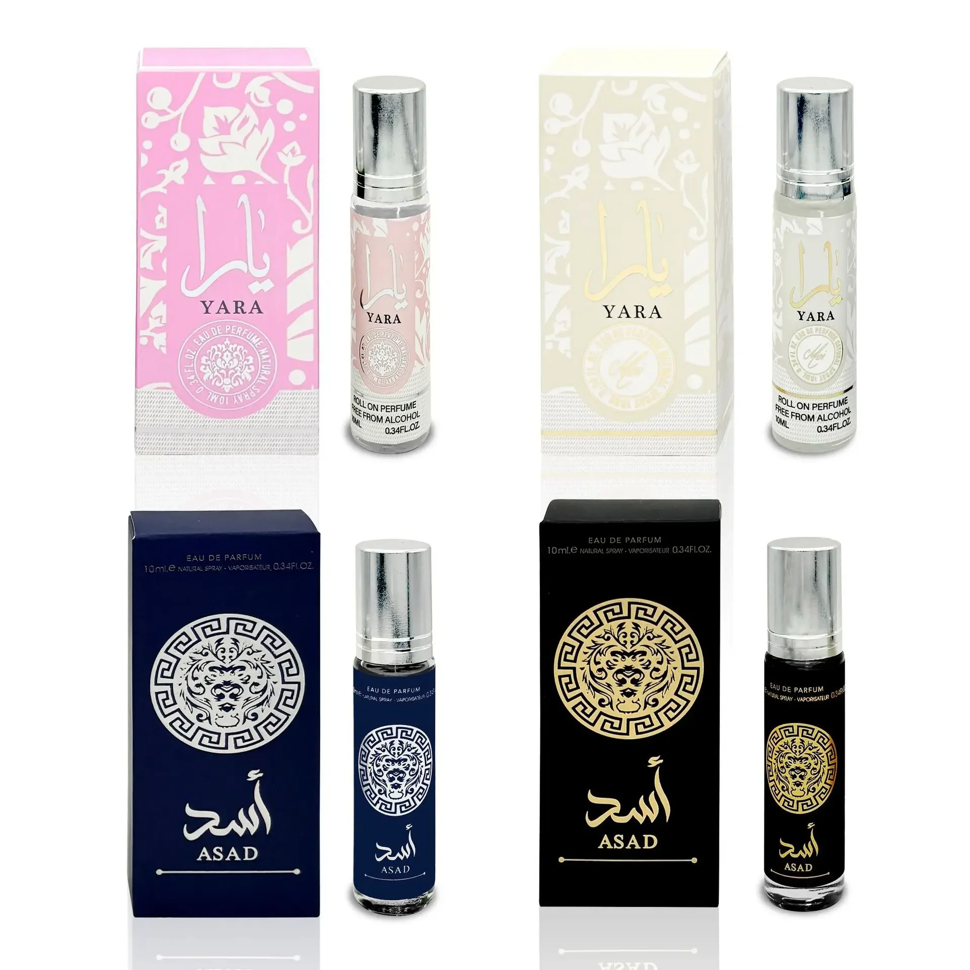 

10ml Lattafa Yara Travel Portable Original Arab Perfumes Ard al Zaafaran Yara Perfume Roller On Arabian Perfume For Women Men