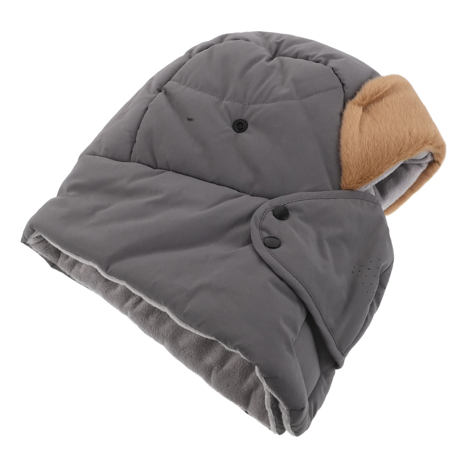 

Winter Glider Hat Thicken Warm Trapper Cap Windproof Ear Flaps Integrated Mask For Men Cycling Skiing Riding Outdoor Sports