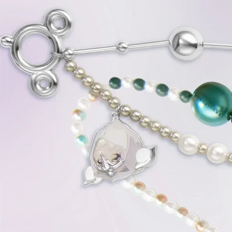 POP MART SKULLPANDA The Sound Series Blind Box Mobile Phone Hanging Chain Mystery Box Toys Kawaii Ornaments Figurines Home Decor