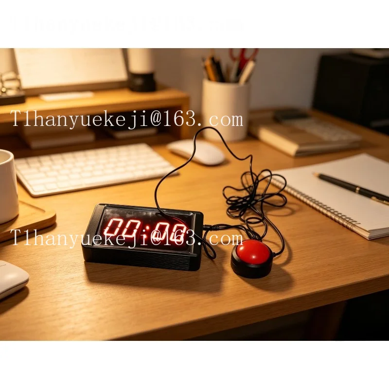 Race Timing Clock Stopwatch Timer Electronic Clock with Start Stop Button