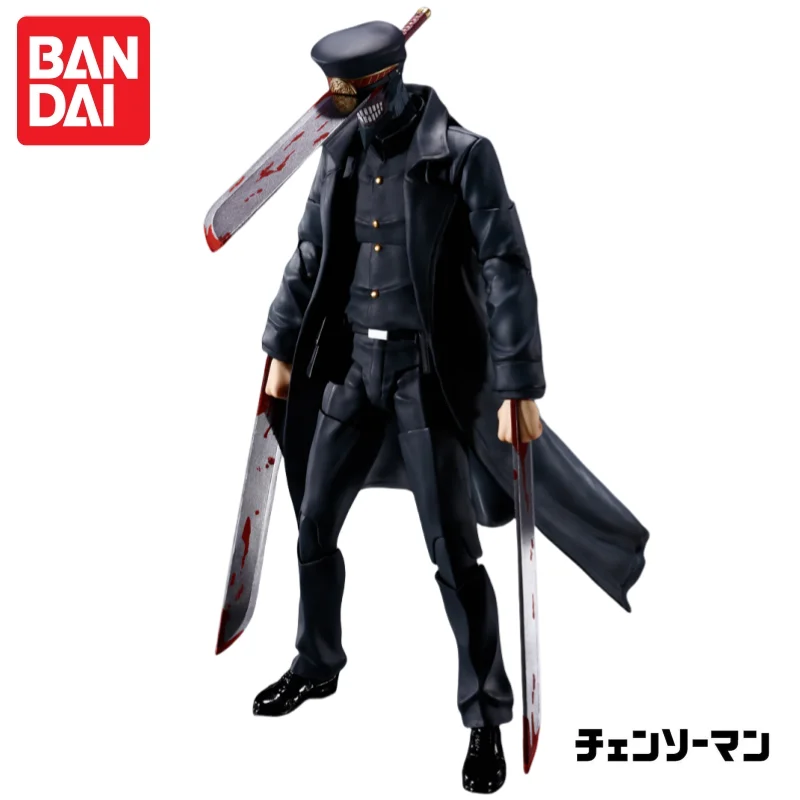 In Stock Bandai Original Shfiguarts Chainsaw Man Katana Man Action