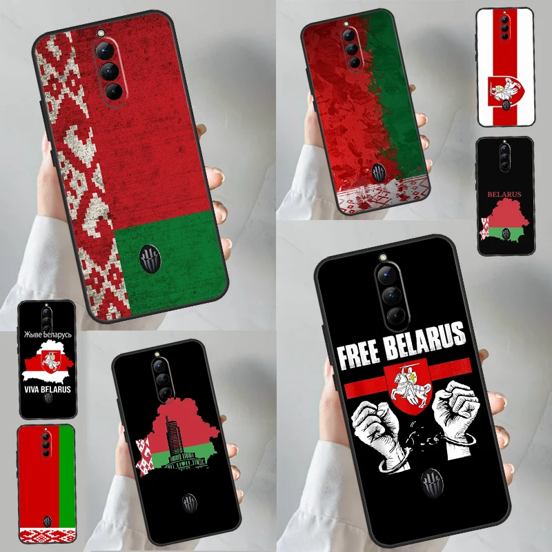 Republic Belarus National Flag Case For Nubia Red Magic 9 Pro Plus RedMagic 8 8S Pro Plus 5G 5S 6R 6 7 6S 7S Pro Cover