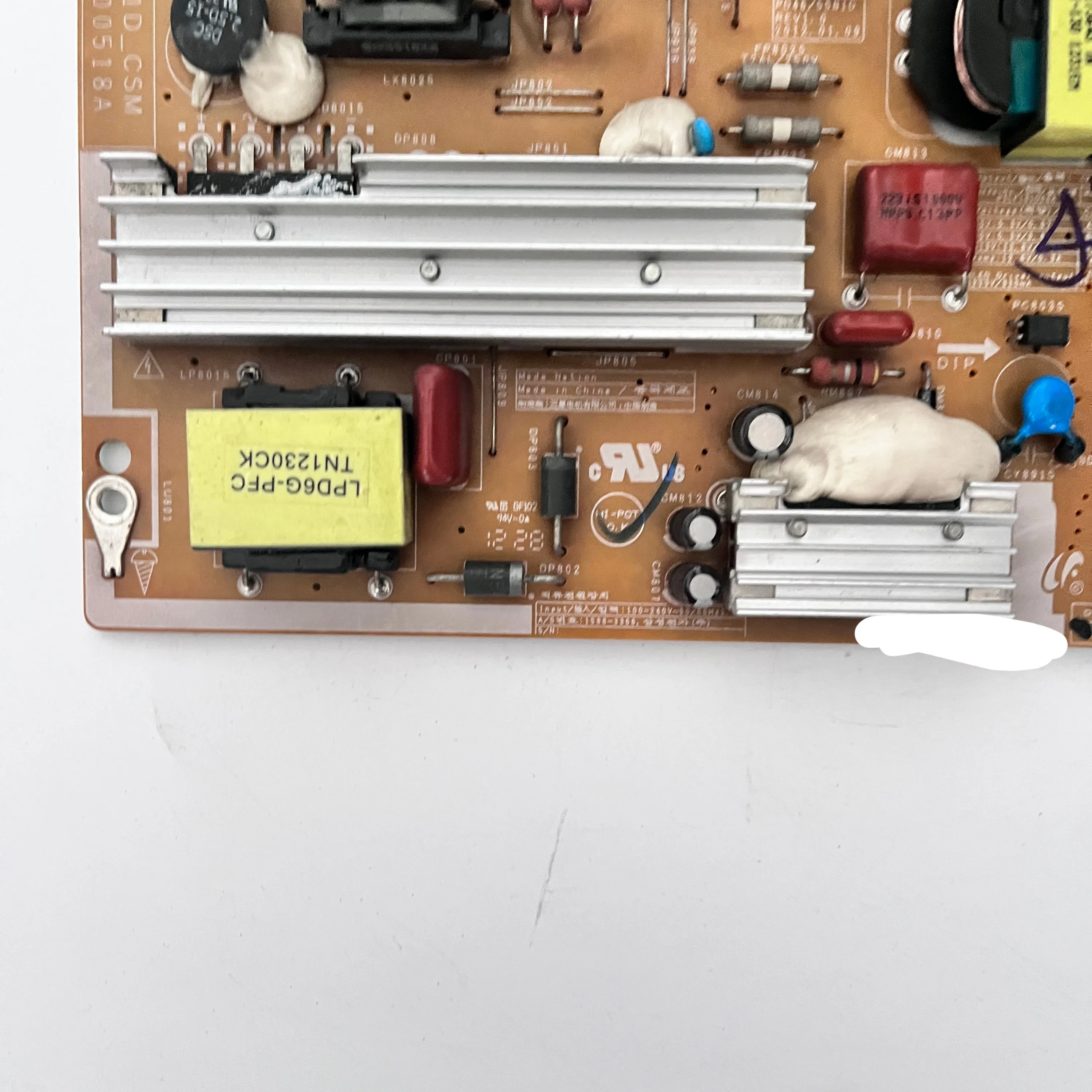 Genuine Original TV Power Supply Board PD46B1D_ CSM BN44-00518A = BN44-00518B = BN44-00518E For LCD TV UE40ES6100 UE37ES6300