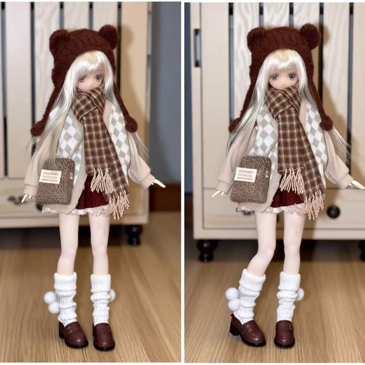 （customization 30day）BJD doll clothes suitable for ob24 azone  blyth size Cute  skirt clothing set doll accessories (6 points)