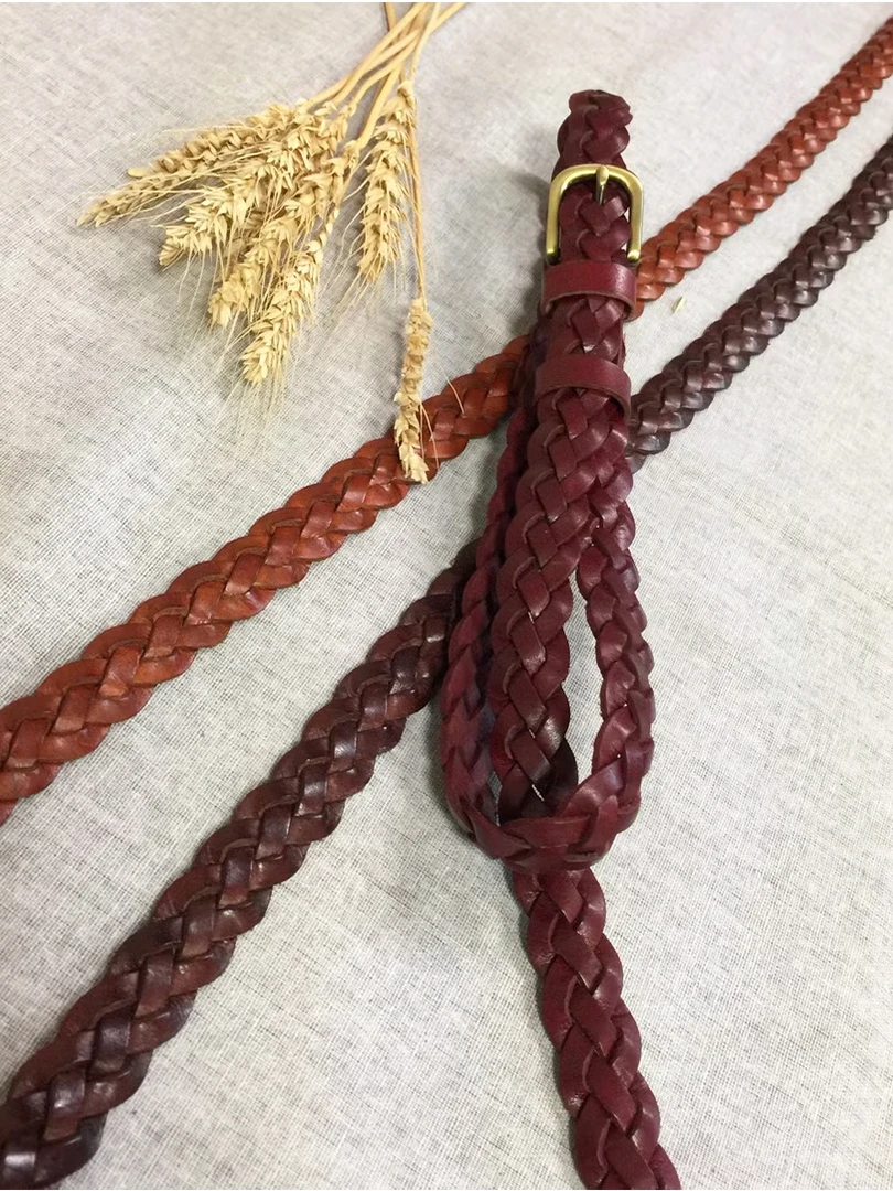 ceinture-en-cuir-de-vachette-tisse-souple-ceinture-decorative-fine-a-boucle-metallique-marron-fonce-accessoire-polyvalent-ceinture-elegante-pour-femme
