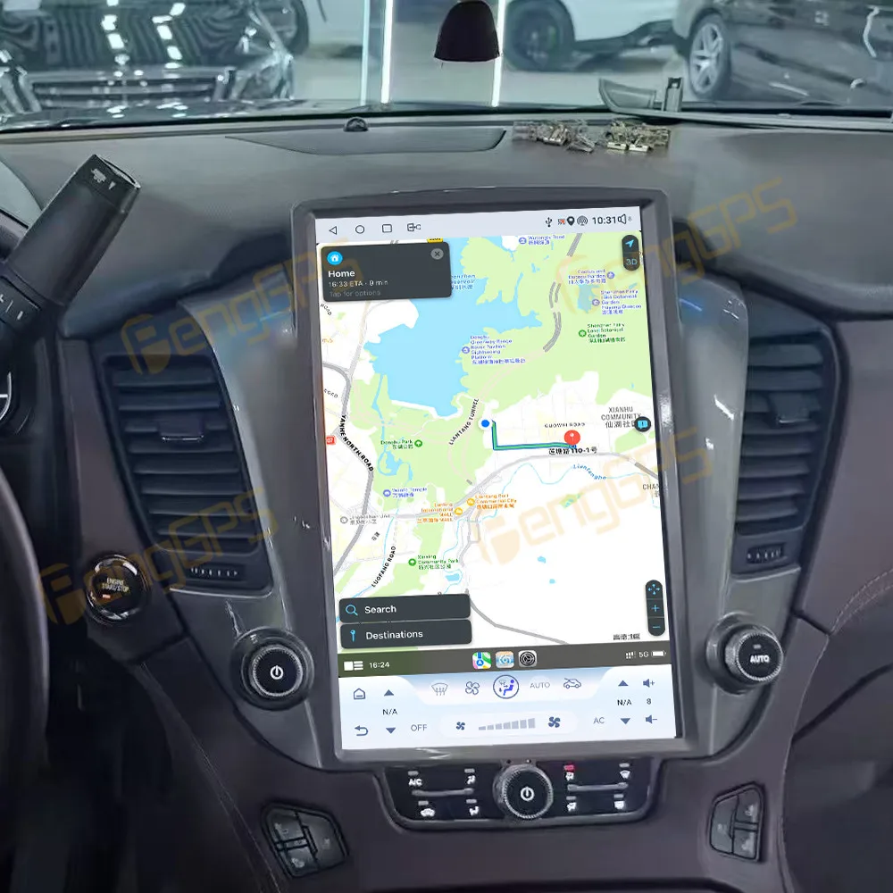 

14.5" Android 13 Car Radio CarPlay For GMC Yukon Chevrolet Suburban Tahoe 2014-2020 Touch Screen Multimedia Player Navigation