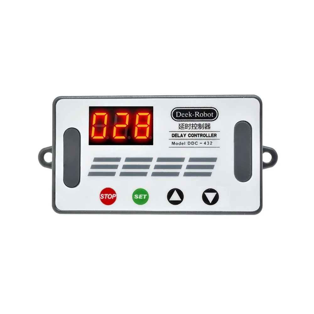 

DDC-432 DC 5V-30V Delay Relay Dual MOS Time Delay Relay High Level Trigger LED Digital Display Cycle Time Timer Delay Switch