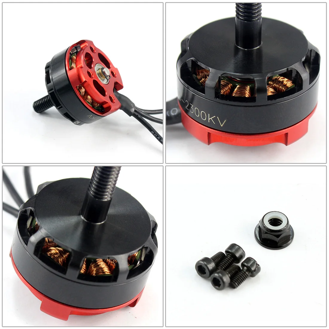 Rs2205 2205 2300kv cw ccw bürstenloser motor 3-4s für fpv rc qav250 x210 renn drohnen multi kopter – Detail 16