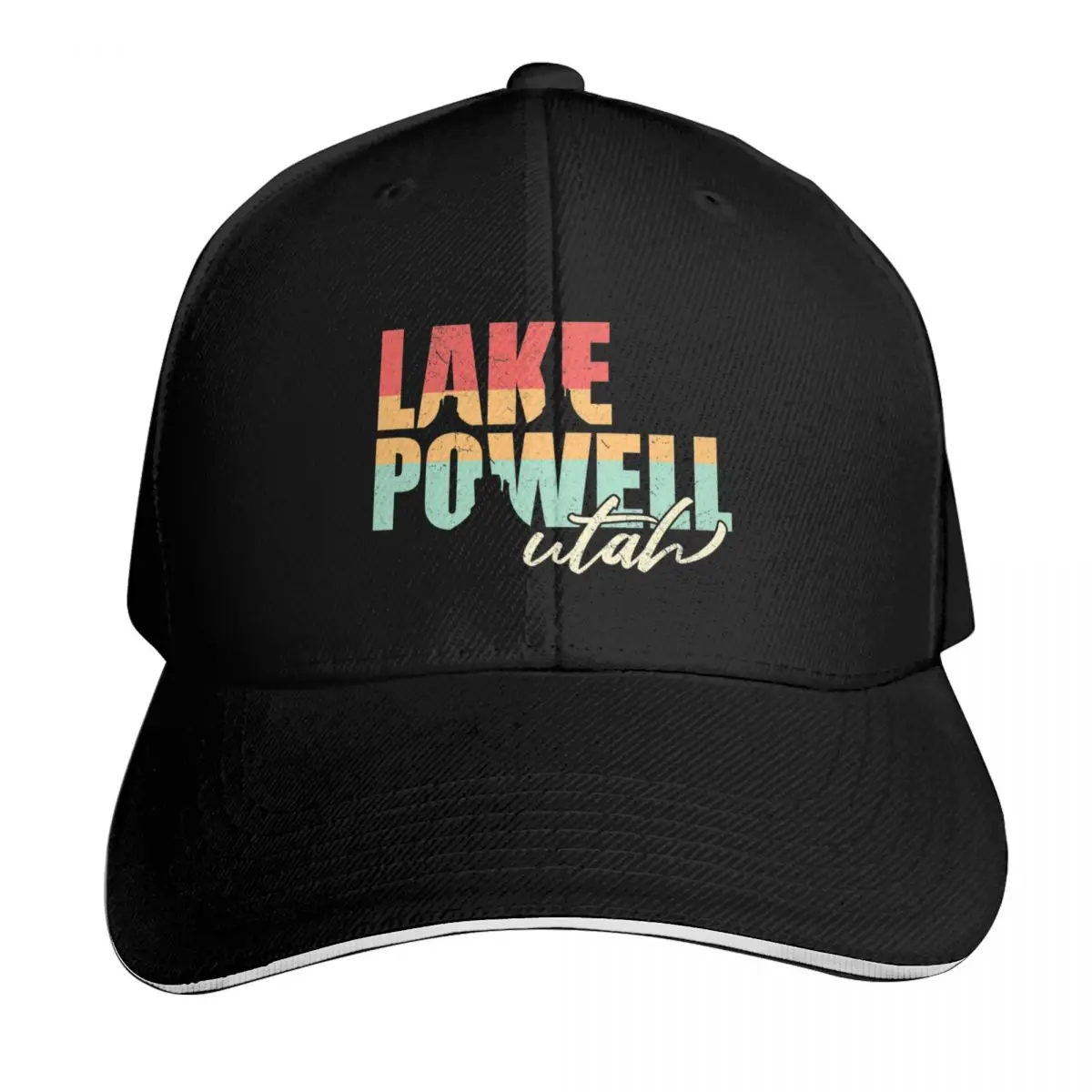 Lake Powell Baseball Cap Moisture Wicking Quick Dry Curved Brim Classic Fit Low Profile Unstructured