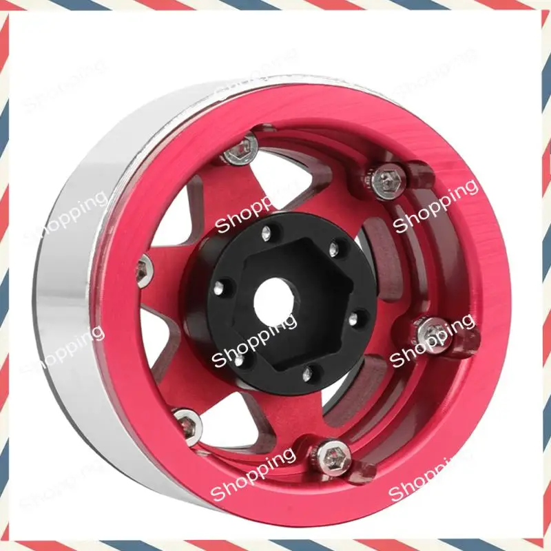 Opona A44M Niebiesko-Czarna Obręcz 1.55 Cala Metalowe Koło Samochodowe Wspinaczkowe AX90069 Do JIMNY CC01 Wytrzymała Łatwa w Użyciu