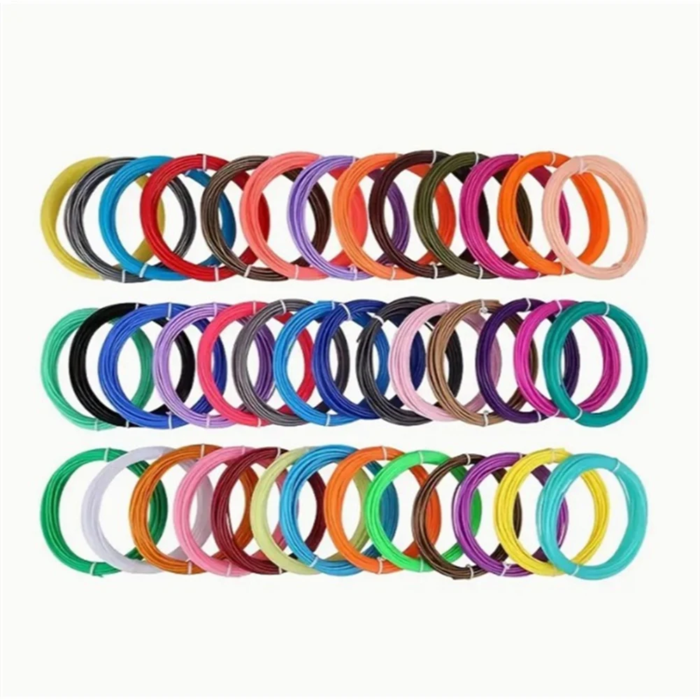 32 Colors 3D Printing Pen PLA Filament Refills, Each Color , Total 32pc, 3D Printing Pen PLA Consumables