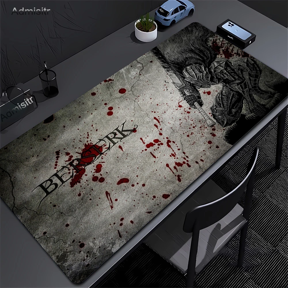 Gamer Gaming Mouse Pad Guts sword in berserk Mouse Mat Berserk Guts Laptop Padmouse Speed Desk Computer Accessories Keyboard Mat