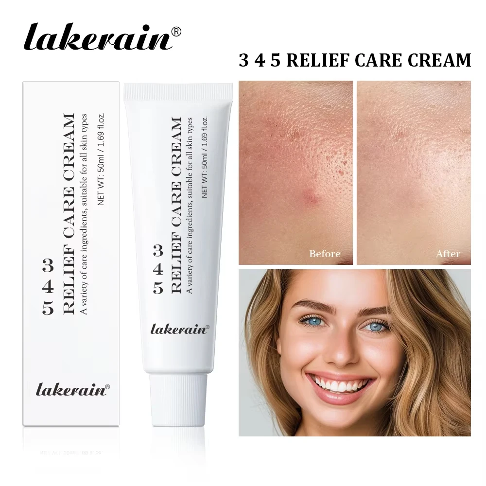 

345 Relief Cream solution to skin problems Anti-sugar and antioxidant Address Blemishes Nourish Long lasting Moisturizer Korean