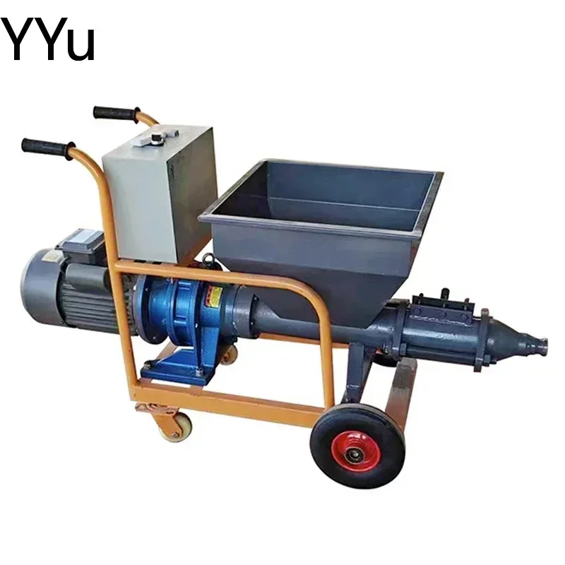 Cement Grouting Machine Multifunction Mortar Delivery Door Window Caulking Electric High Pressure PC Assembled Grout 220V / 380V