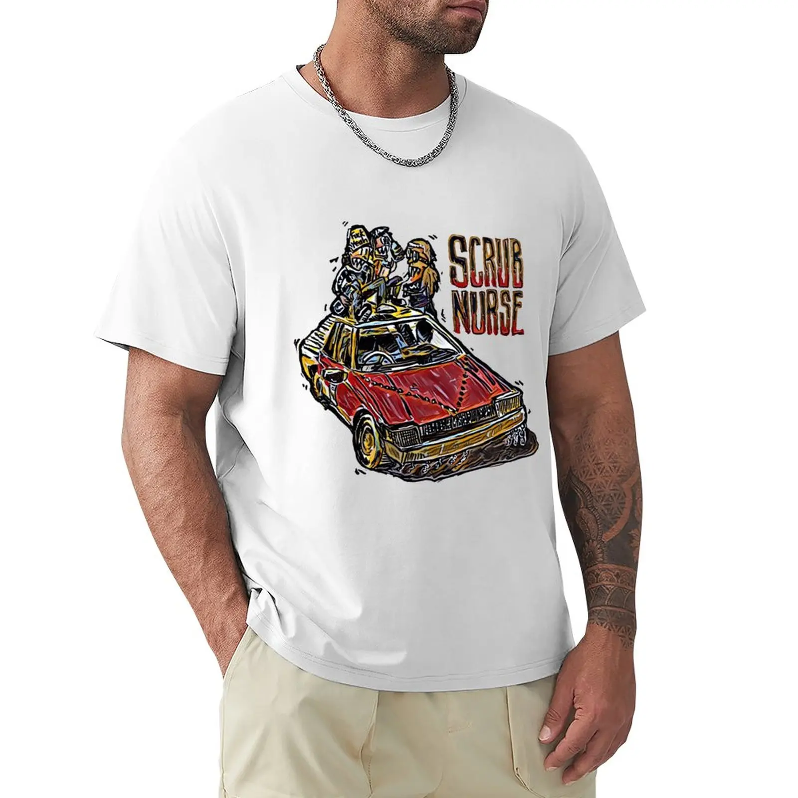 The Scrub Nurse T-Shirt customs design your own oversized mens graphic t-shirts big and tall