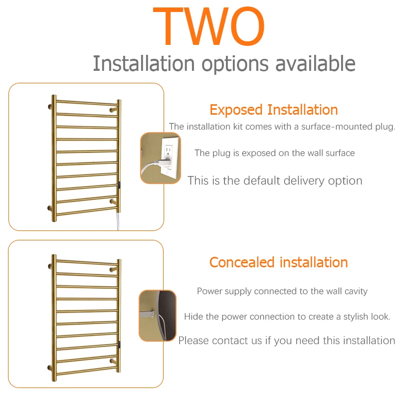 OXG الحائط تسخين كهربائي منشفة رف توفير الطاقة التعقيم منشفة الحمام دفئا التجفيف السريع اكسسوارات الحمام