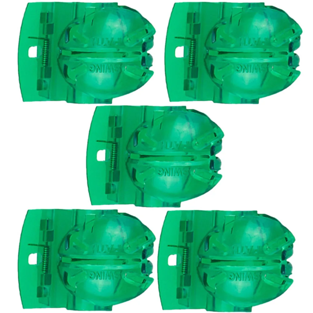 

5pcs 2 Golf Alignment Golfs Line Maker Marker Tools Drawing Lines Durable Plastic Lightweight Green Golfing Supplies