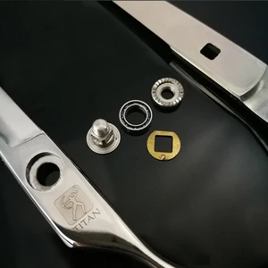 Titan-Japan 440C Steel Hair Scissors, Professional Barber Tools, Cut, Third, Hairdresser, Hairdresser, 5.0 Main Titan Tissue Sales - №2