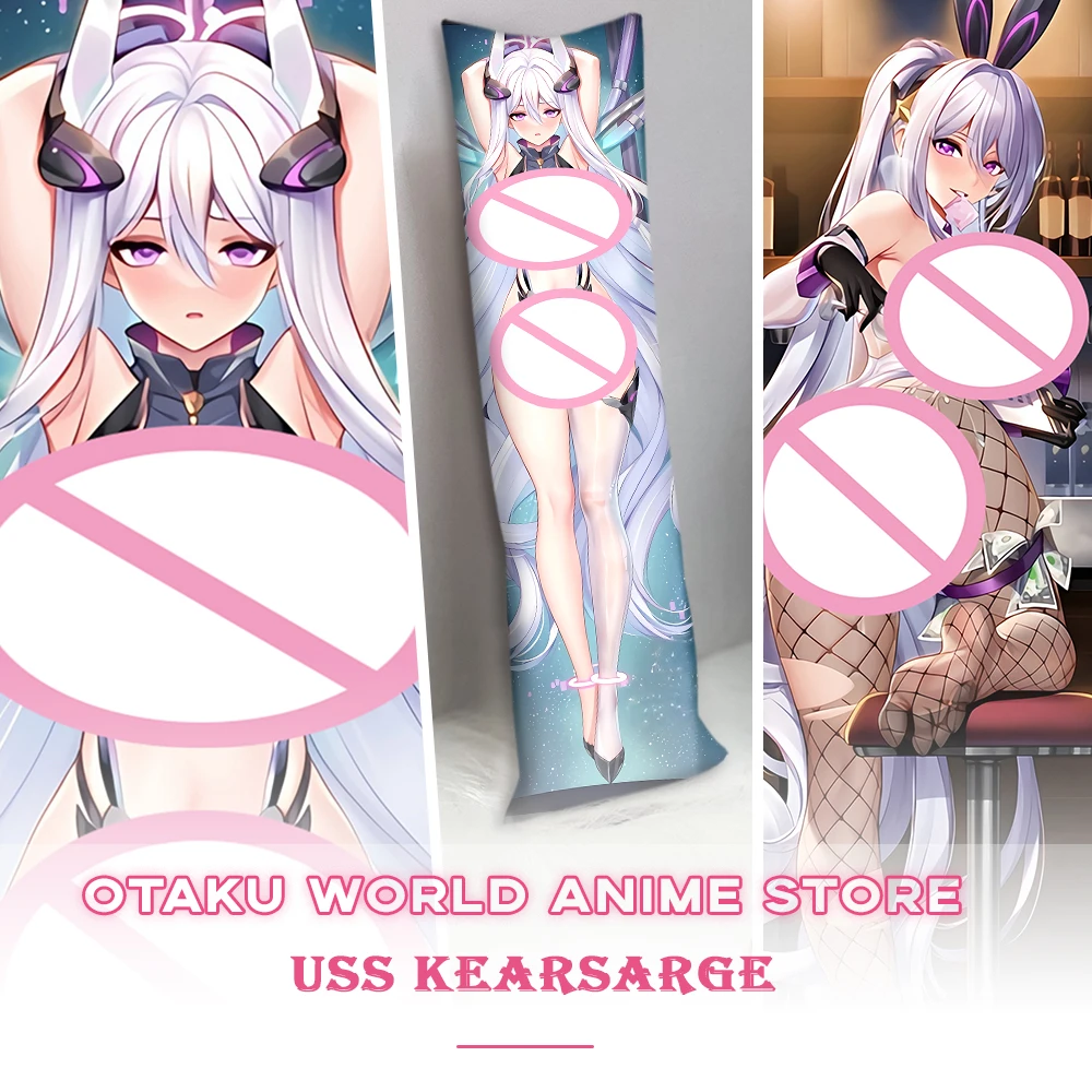 

Anime Uss Kearsarge Dakimakura Pillowcase Game Azur Lane Girl Fullbody Custom Pillow Covers 2-Sided Printed Otaku Cushion Cover