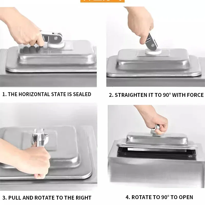 Mesin pengawet 220V 11.5KG listrik vakum makanan Marinator mesin Tumbling LCD cerdas mesin pengawetan Hamburger untuk toko