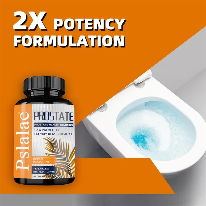 Prostate Capsules - Improve Sexual Performance, Relieve Bladder and Urination Problems, and Reduce The Number of Toilet Visits