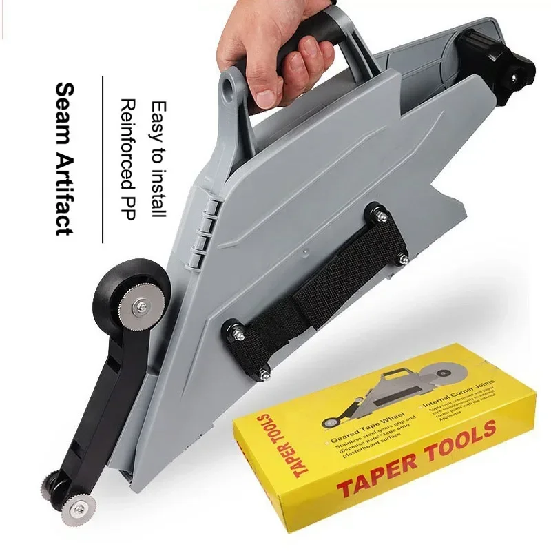 

Clamping Joint W/ Rollers Multifunctional Plasterboard Wall Floor Joint Tool Drywall Taping Caulking Home Improvement Hand Tools