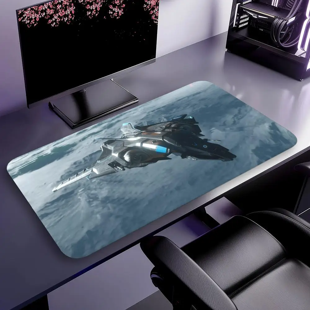 Star Citizen Mouse Pad Keyboard Mouse stitch Mouse pad,Gaming Accessories,Long Desk Mats,PC Parts XXL90x40cm