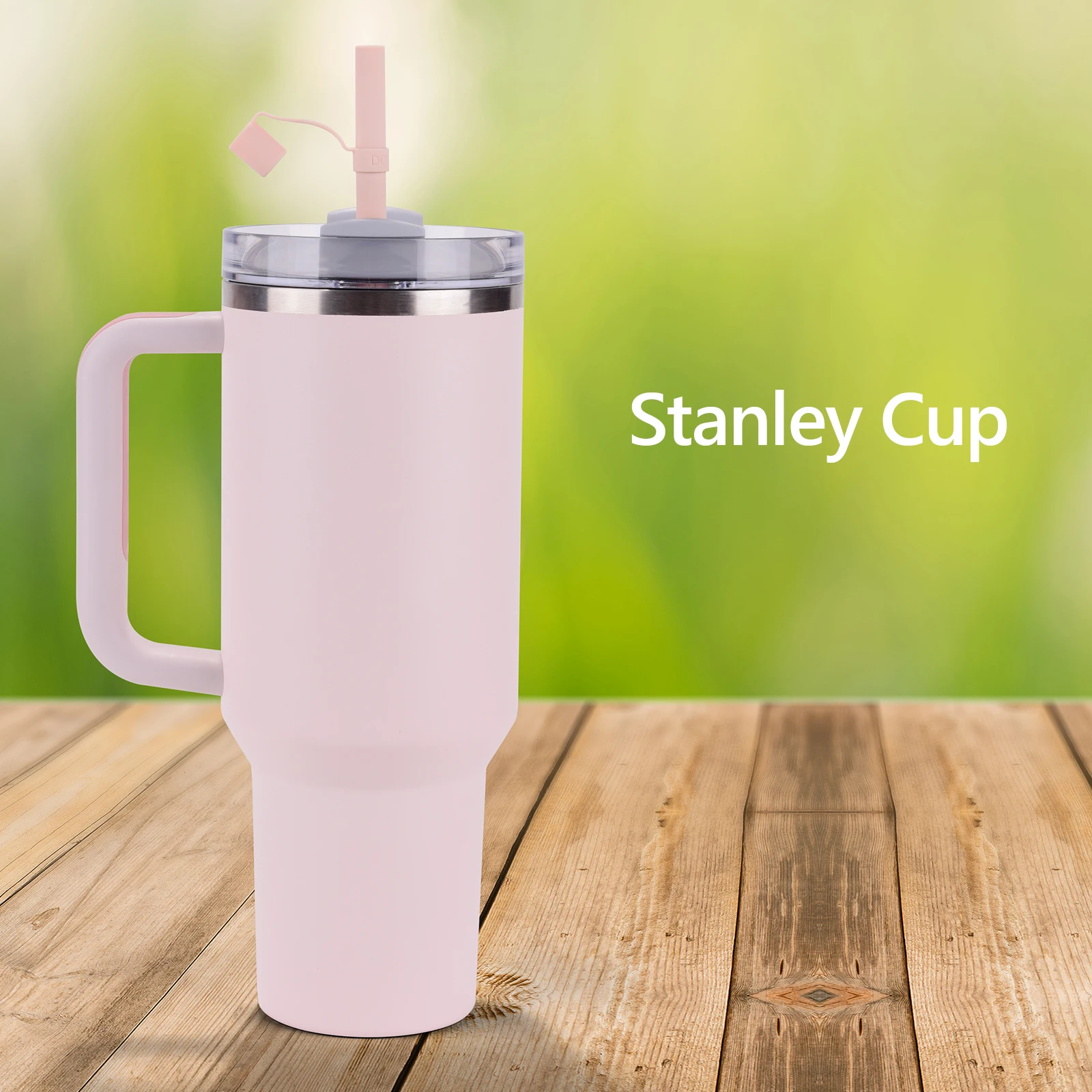 6 Stück Ersatz langes Silikons troh mit Stroh abdeckung, kompatibel mit Stanley 40/30 oz Cup Tumbler, für Stanley Zubehör