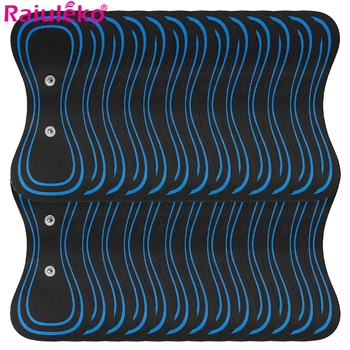 Onlarca vücut masaj aleti yama EMS boyun masajı jeller pedleri eğitmen kalça egzersiz yedek kas stimülatörü etiket aksesuarları