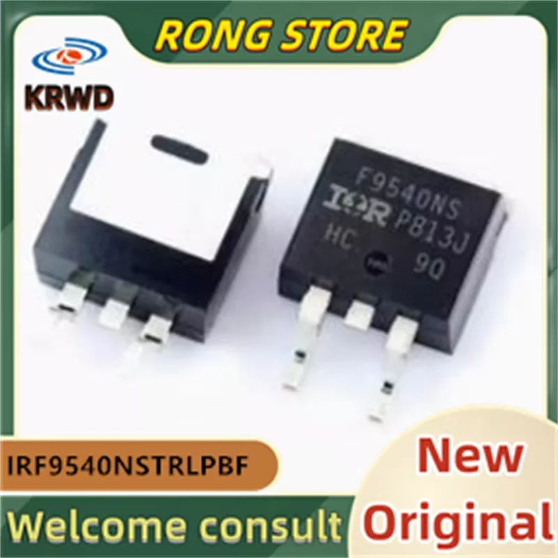 (20PCS) F9540NS IRF9540NSTRLPBF  IRF9540NS TO-263-3  P-MOS -100V -23A  New and Original Chip IC