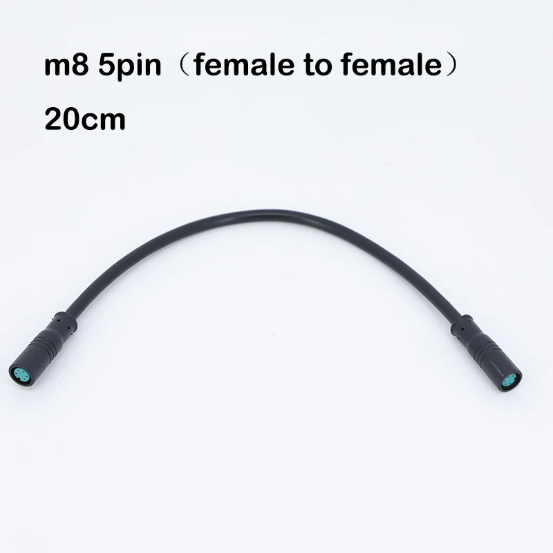20/30 cm M8 2 3 5 Pin E-bike Sensor männlich weiblich zu männlich weiblich Ebike stecker Kabel Butt Joint Elektrische Fahrrad Wasserdichte Draht