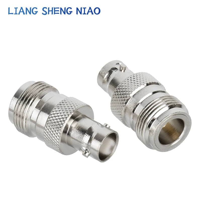 1pcs N Female TO BNC Female Connector BNC Female Jack To N Type Female Plug RF Coax Connector Straight Adapter L16