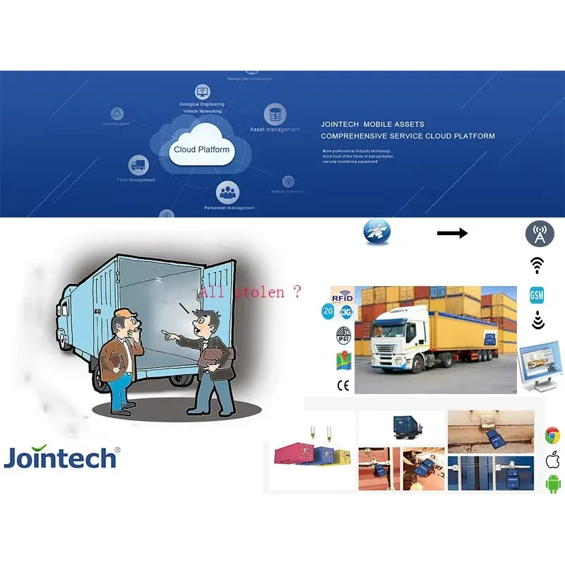 GPS 4G Electronic Smart Remote Security Seal Eseal Lock Locking Tracker JT701