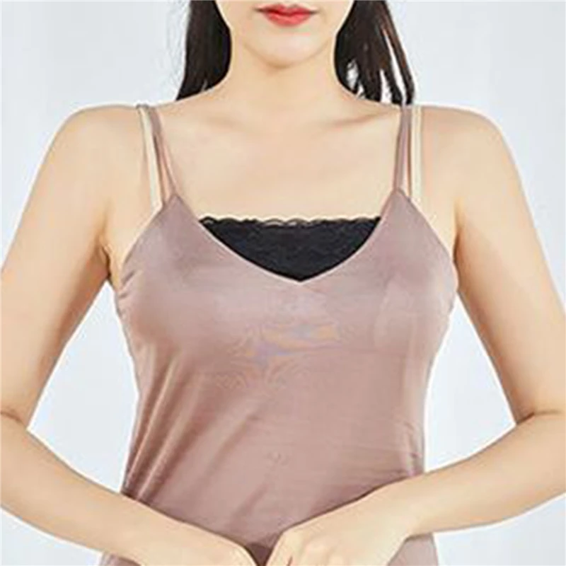 

Women'S Lace Cleavage Cover Up Camisole Bra Underwears Strapless Insert Wrapped Chest Invisible Clip-On Adjustable Tube Top