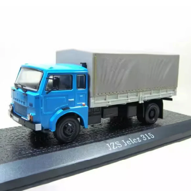 ATLAS 1:43 Scale JELCZ 315 JZS Container Carrier Truck Alloy Simulation Car Model Classic Adult Collection Static Display